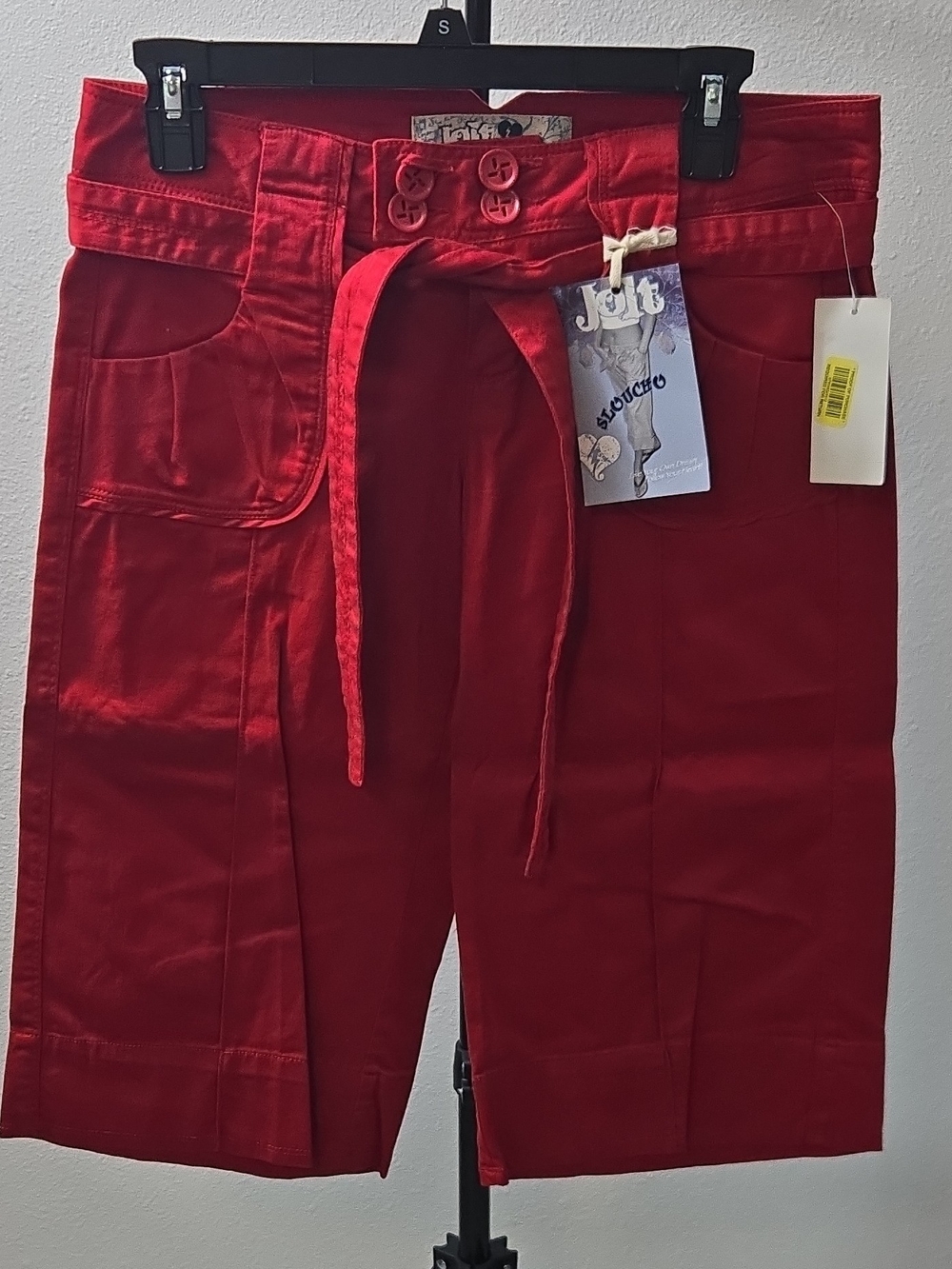 Jolt Red Women’s Bermuda Shorts